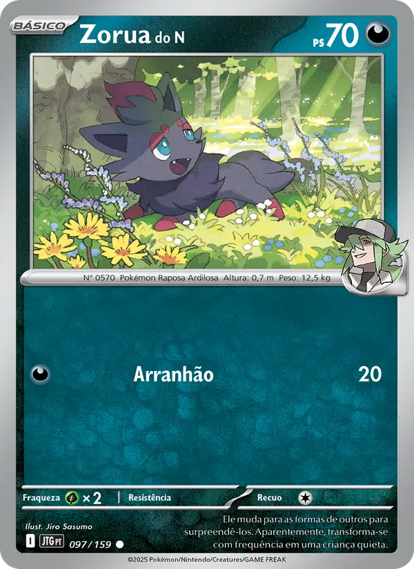 Zorua do N (Journey Together #097/159)