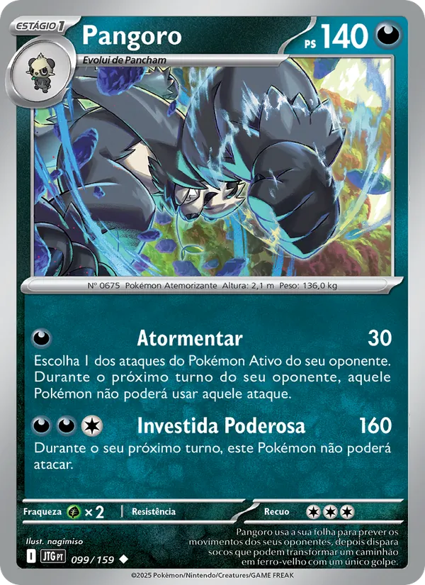 Pangoro (Journey Together #099/159)