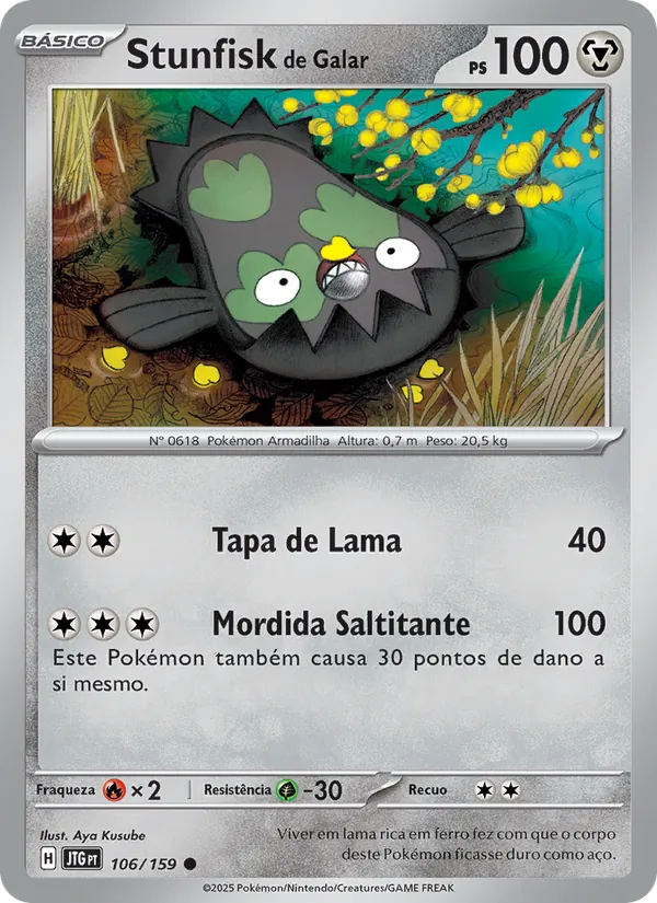 Stunfisk de Galar (Journey Together #106/159)