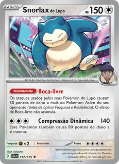 Snorlax do Lupo (Journey Together #117/159)