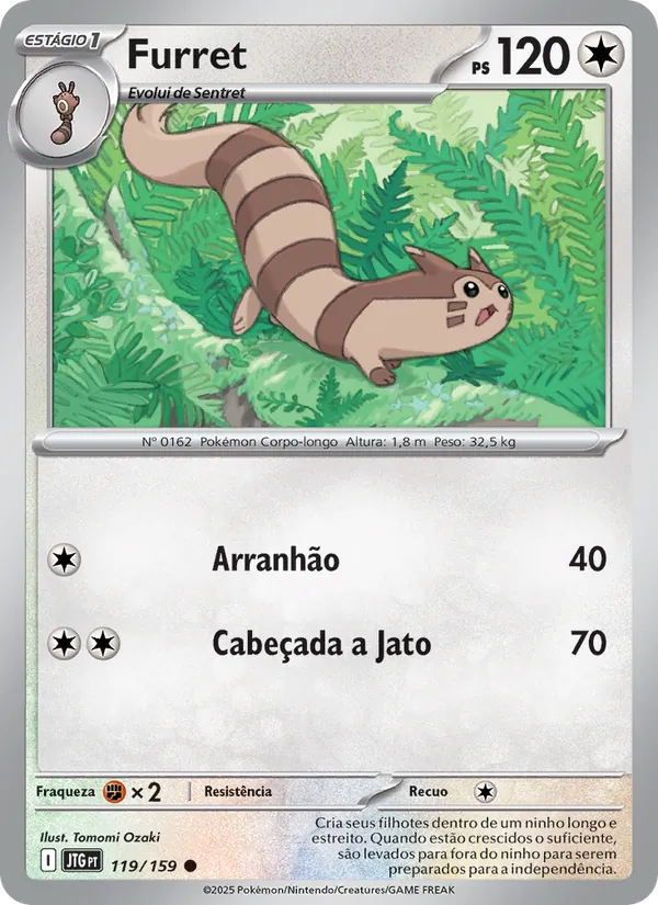 Furret (Journey Together #119/159)