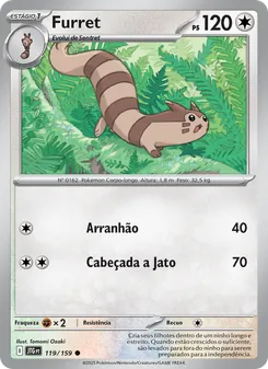 Furret (Journey Together #119/159)