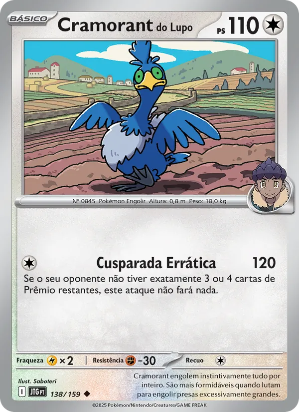 Cramorant do Lupo (Journey Together #138/159)