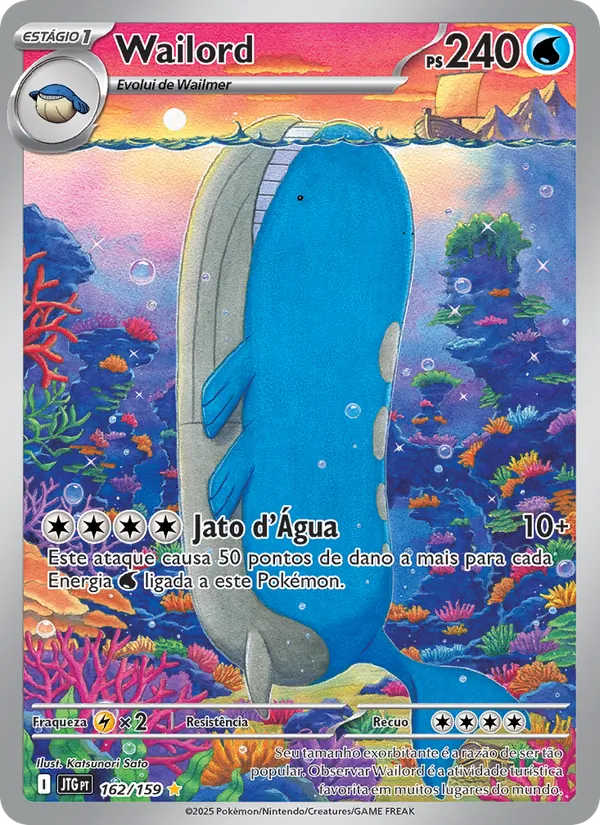 Wailord (Journey Together #162/159)