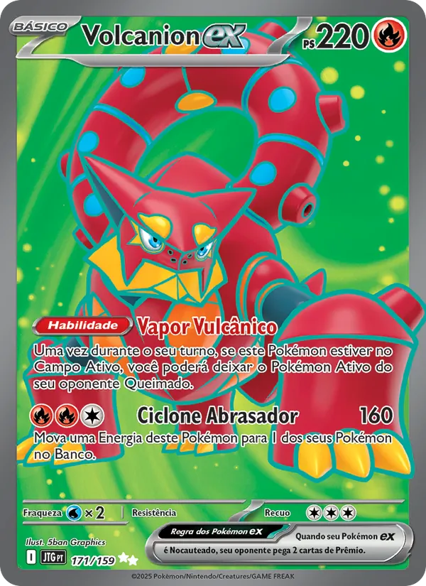 Volcanion ex (Journey Together #171/159)