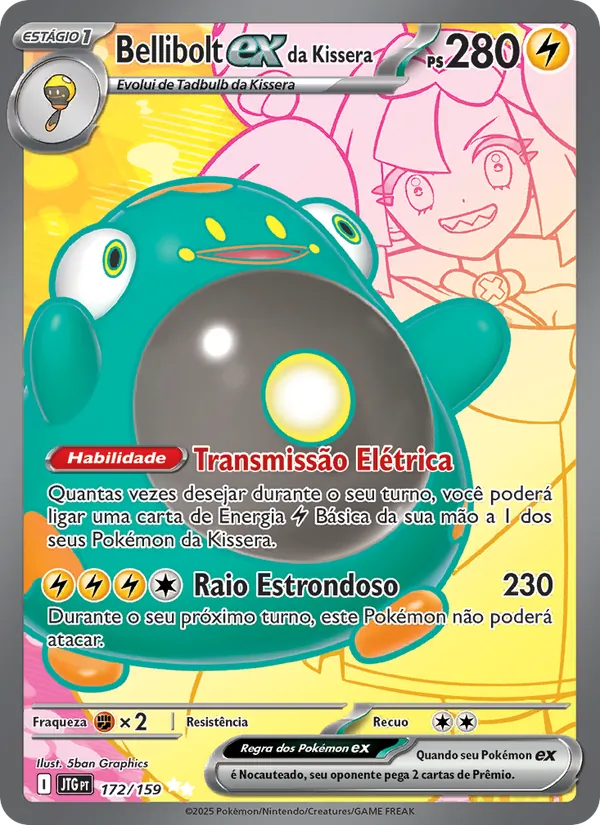 Bellibolt ex da Kissera (Journey Together #172/159)