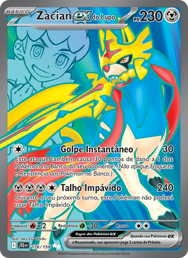 Zacian ex do Lupo (Journey Together #176/159)