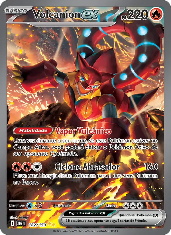 Volcanion ex (Journey Together #182/159)