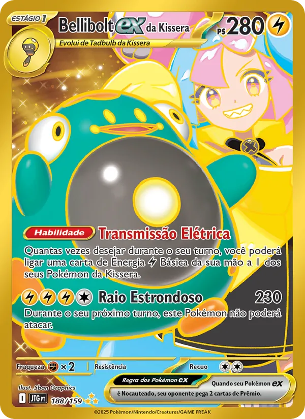 Bellibolt ex da Kissera (Journey Together #188/159)
