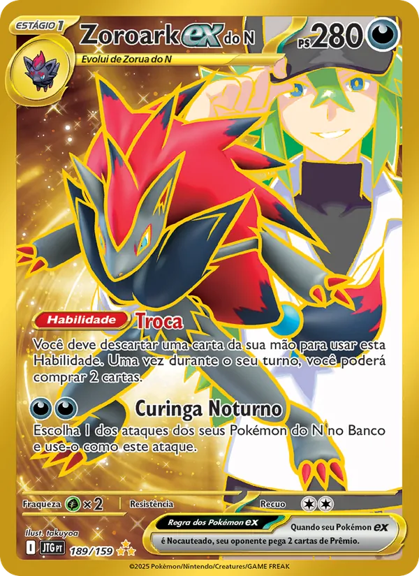 Zoroark ex do N (Journey Together #189/159)