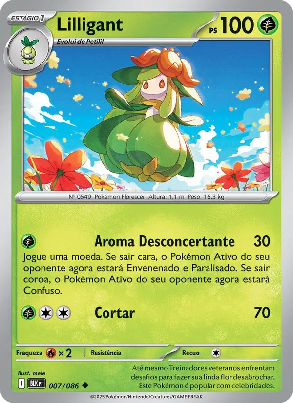 Lilligant (Black Bolt #007/86)