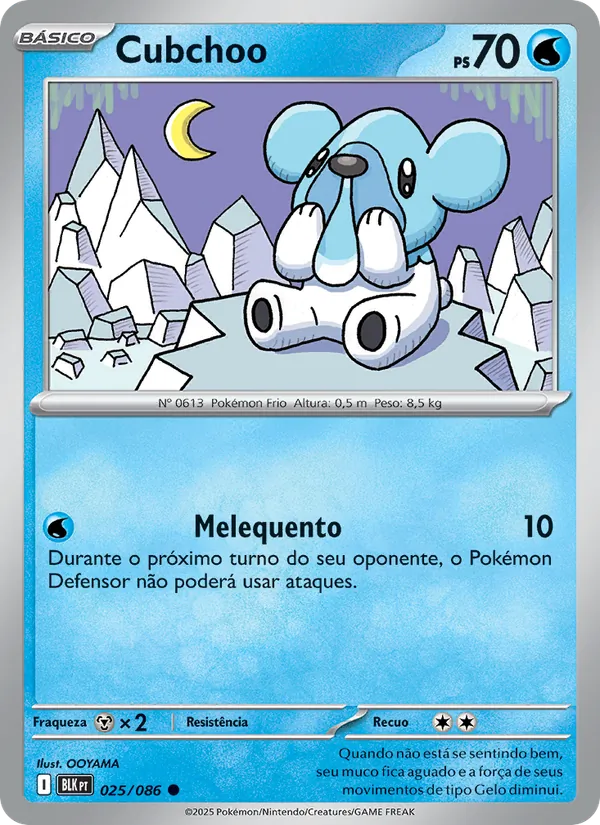 Cubchoo (Black Bolt #025/86)