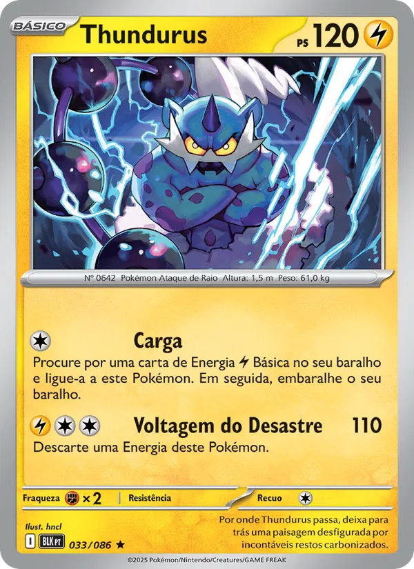 Thundurus (Black Bolt #033/86)