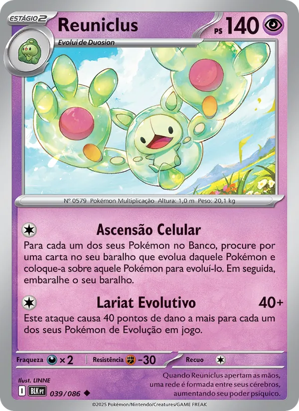 Reuniclus (Black Bolt #039/86)