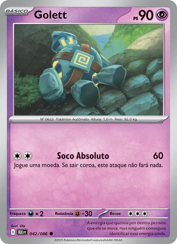 Golett (Black Bolt #042/86)
