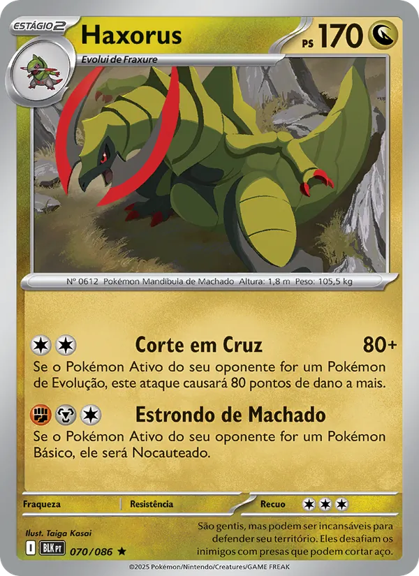Haxorus (Black Bolt #070/86)