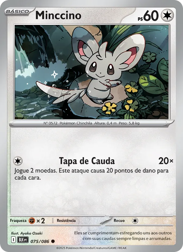 Minccino (Black Bolt #075/86)