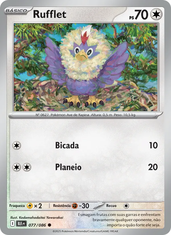 Rufflet (Black Bolt #077/86)