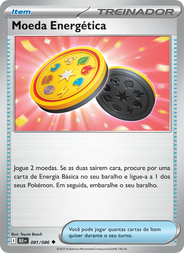 Moeda Energética (Black Bolt #081/86)
