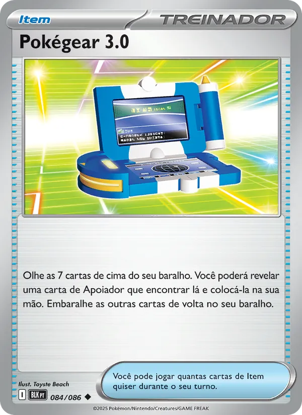 Pokégear 3.0 (Black Bolt #084/86)