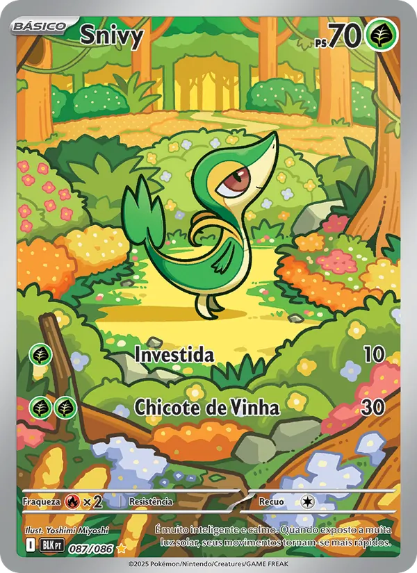 Snivy (Black Bolt #087/86)