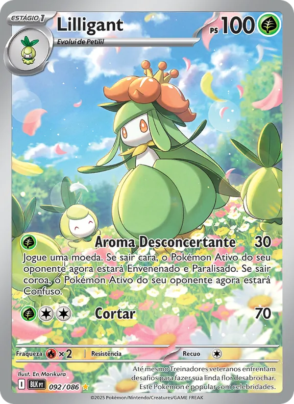 Lilligant (Black Bolt #092/86)