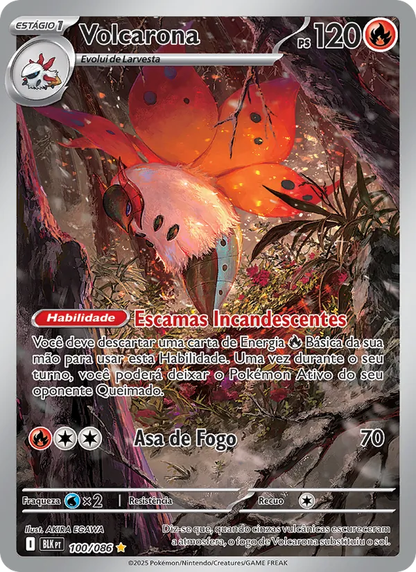 Volcarona (Black Bolt #100/86)