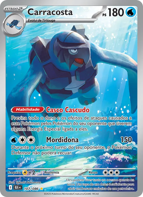 Carracosta (Black Bolt #107/86)