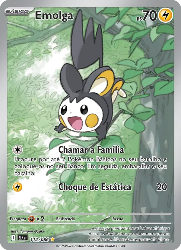 Emolga (Black Bolt #112/86)