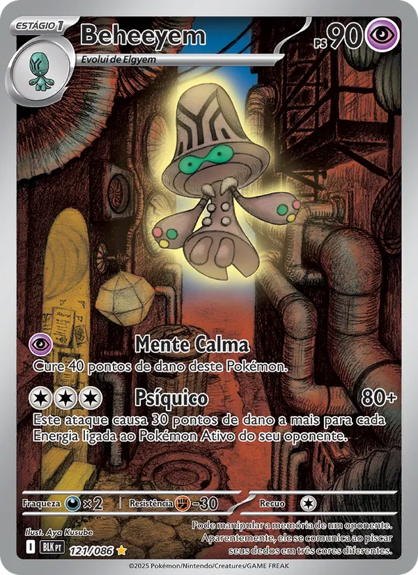 Beheeyem (Black Bolt #121/86)