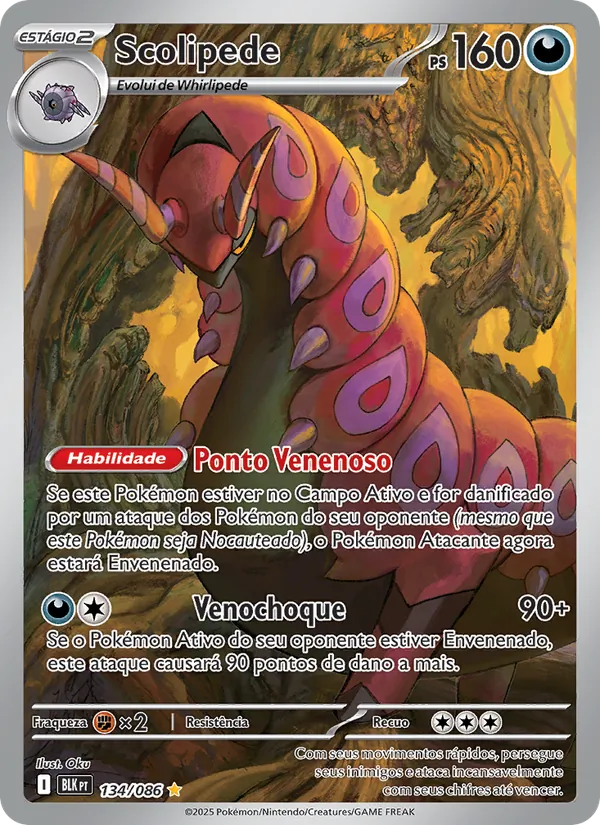 Scolipede (Black Bolt #134/86)