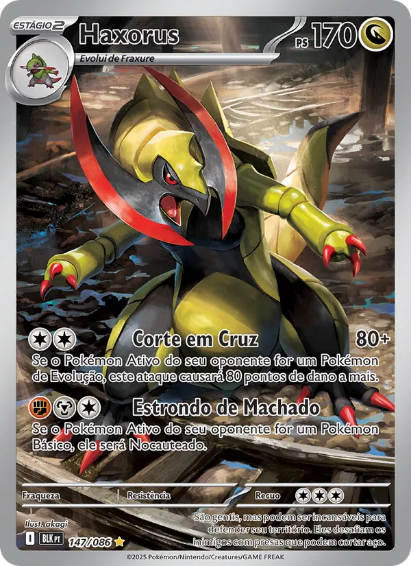 Haxorus (Black Bolt #147/86)