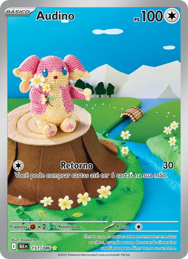 Audino (Black Bolt #151/86)