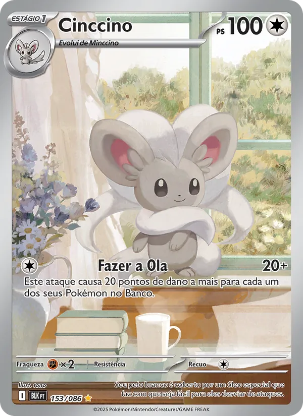 Cinccino (Black Bolt #153/86)