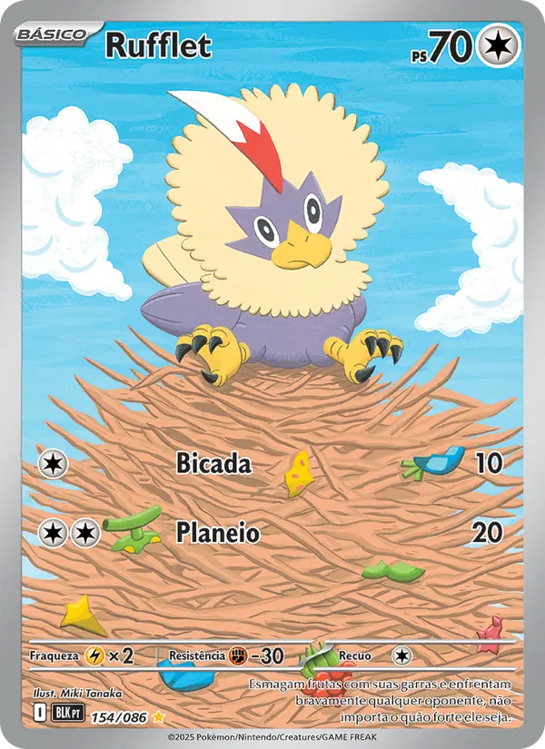 Rufflet (Black Bolt #154/86)