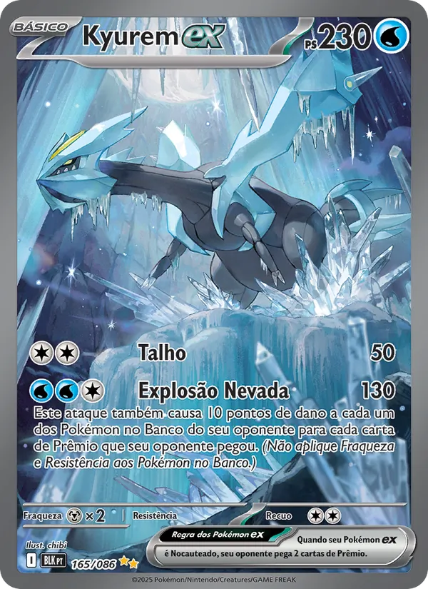 Kyurem ex (Black Bolt #165/86)