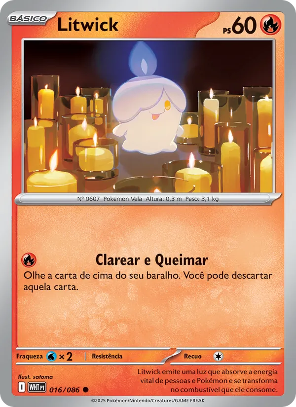 Litwick (White Flare #016/86)