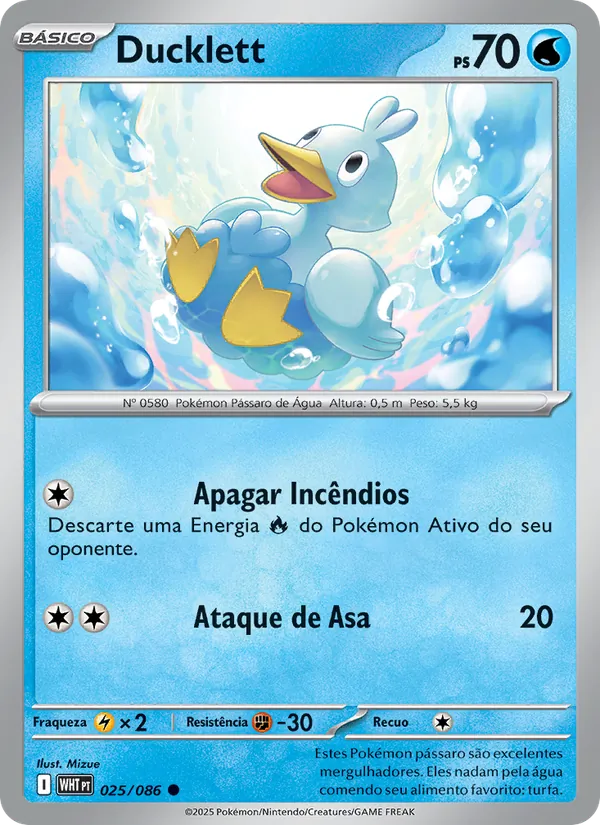 Ducklett (White Flare #025/86)