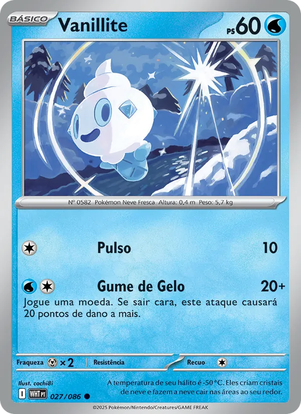 Vanillite (White Flare #027/86)
