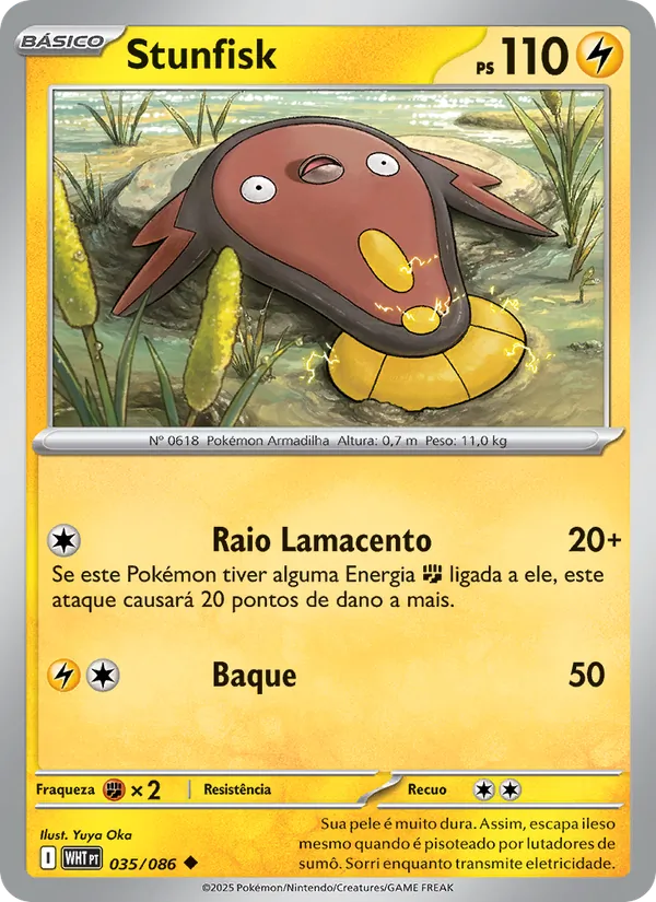 Stunfisk (White Flare #035/86)