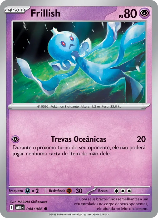 Frillish (White Flare #044/86)