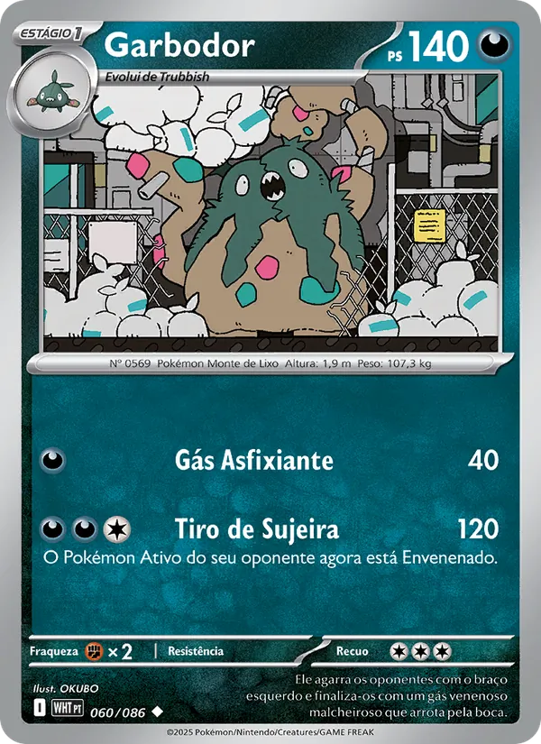 Garbodor (White Flare #060/86)