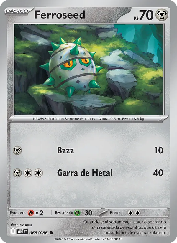 Ferroseed (White Flare #068/86)