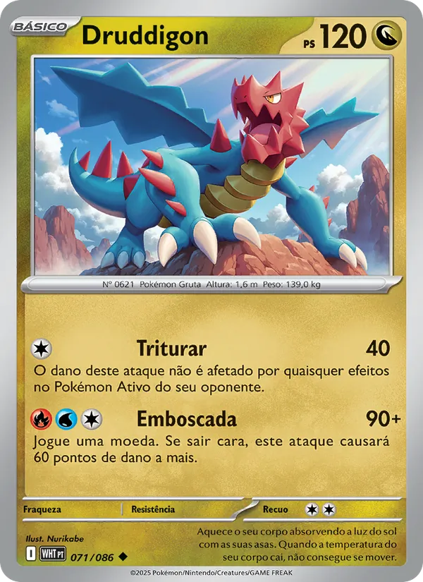 Druddigon (White Flare #071/86)