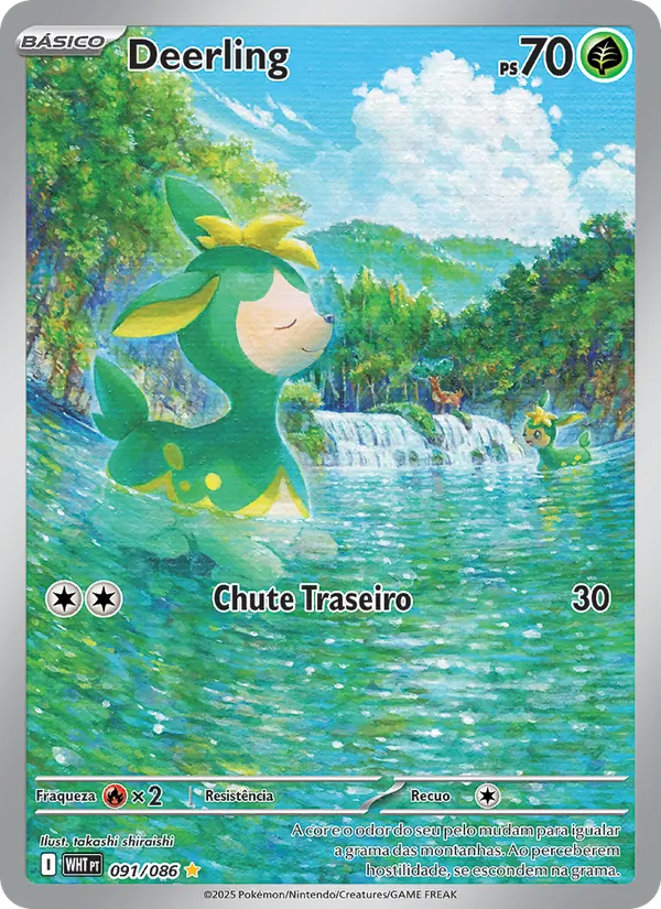 Deerling (White Flare #091/86)