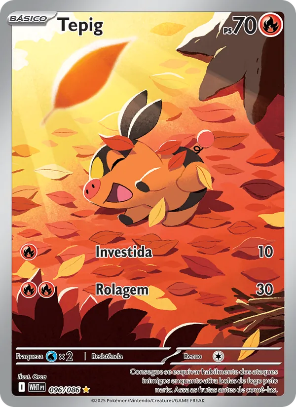 Tepig (White Flare #096/86)