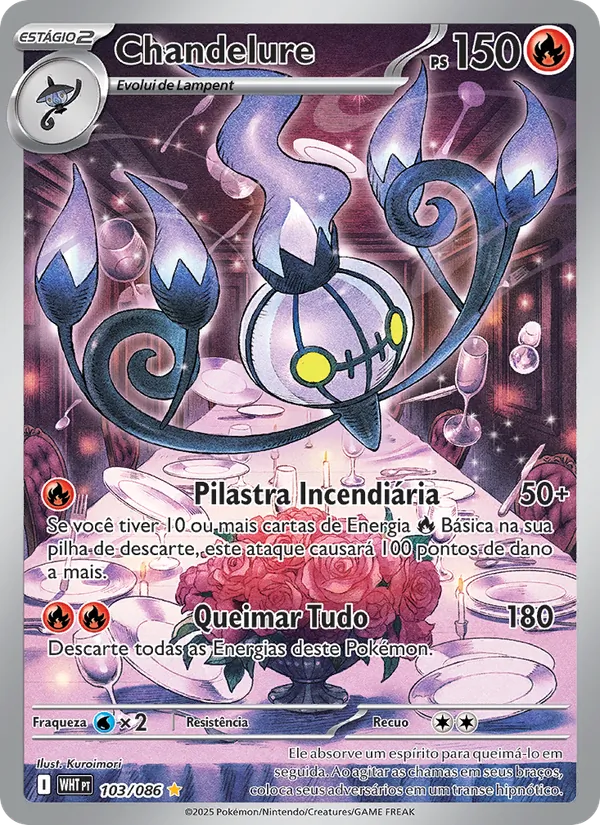 Chandelure (White Flare #103/86)