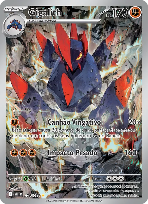 Gigalith (White Flare #129/86)