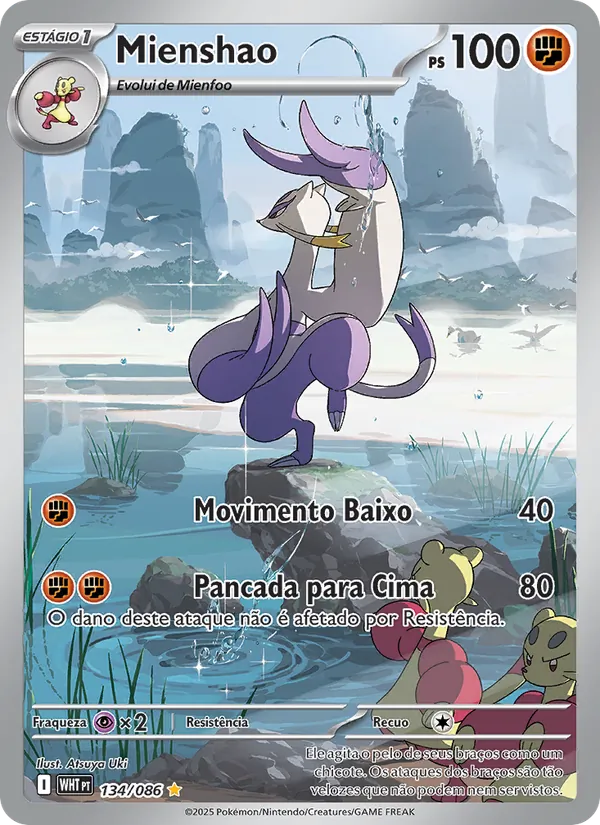 Mienshao (White Flare #134/86)