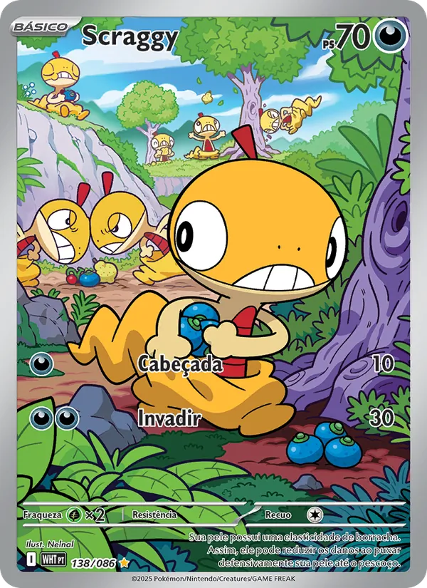 Scraggy (White Flare #138/86)